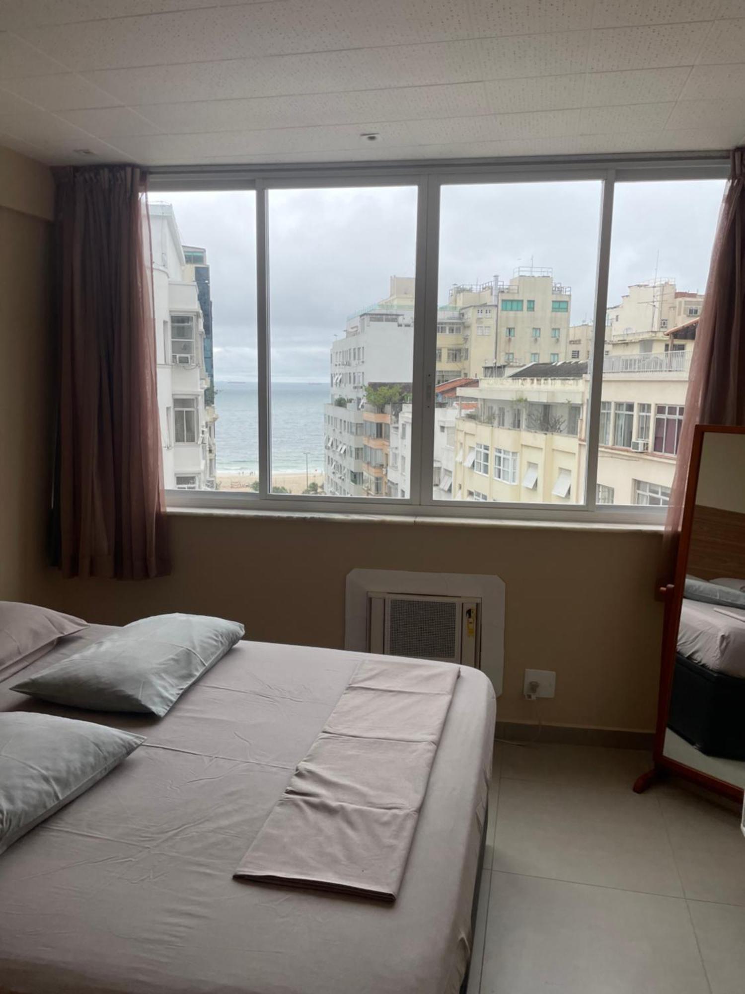 ריו דה ז'ניירו Apartamento Copacabana, Vista Para O Mar E Com Garagem מראה חיצוני תמונה